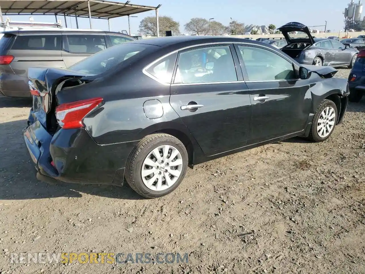 3 Фотография поврежденного автомобиля 3N1AB7AP4KY336880 NISSAN SENTRA 2019