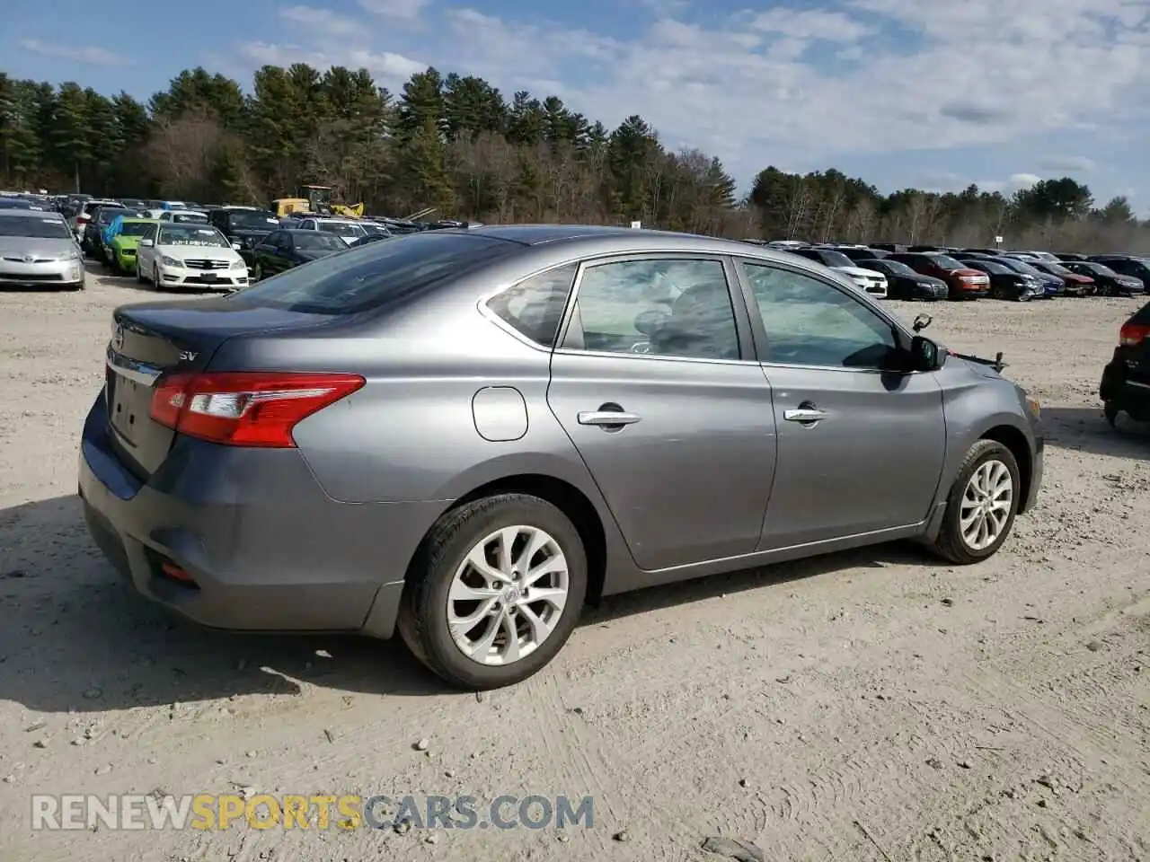 3 Photograph of a damaged car 3N1AB7AP5KL602968 NISSAN SENTRA 2019