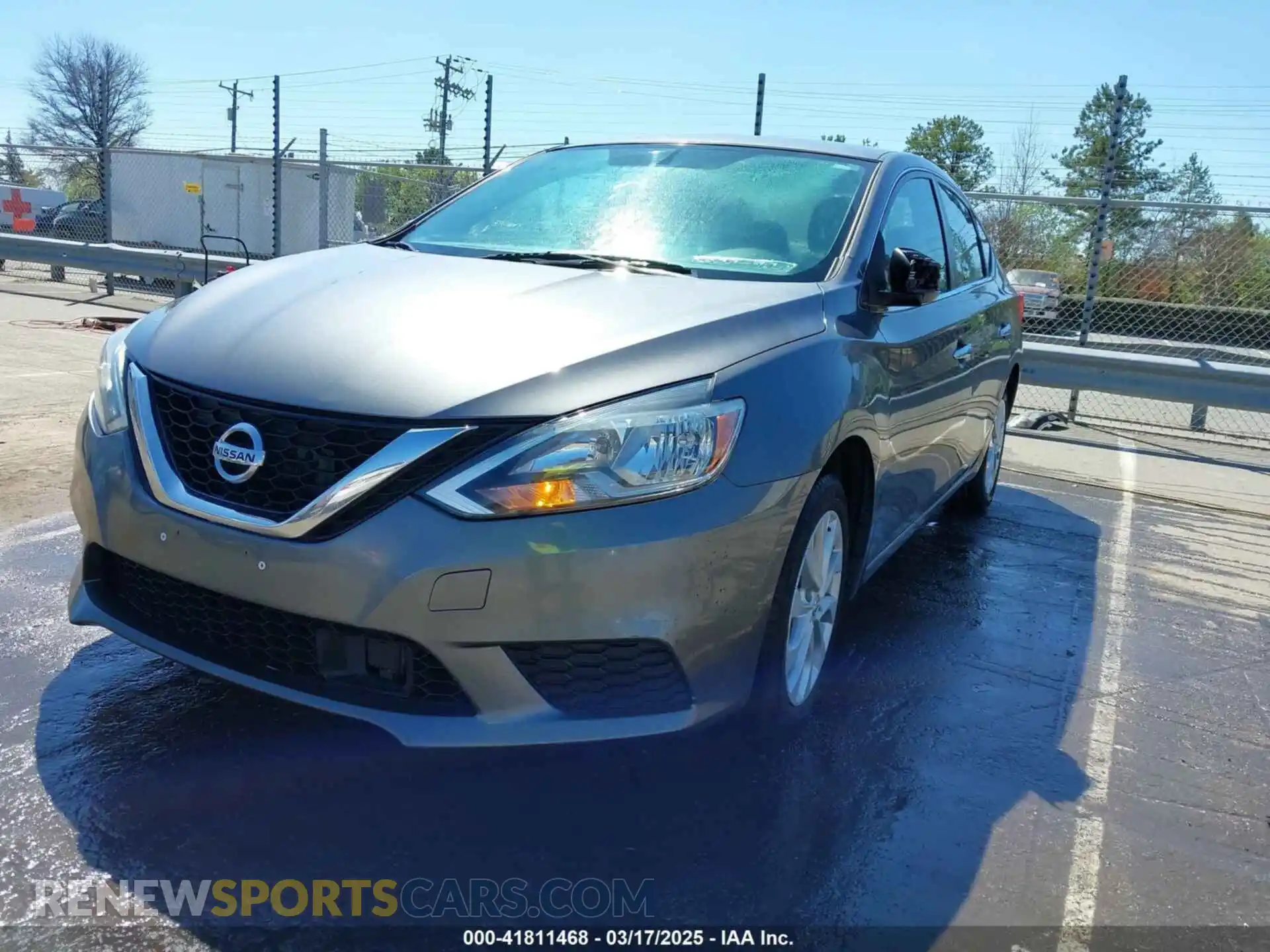2 Photograph of a damaged car 3N1AB7AP5KL615302 NISSAN SENTRA 2019