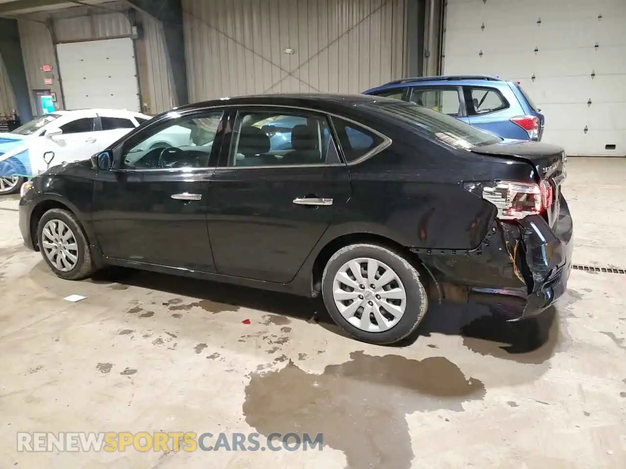 2 Photograph of a damaged car 3N1AB7AP5KY219129 NISSAN SENTRA 2019