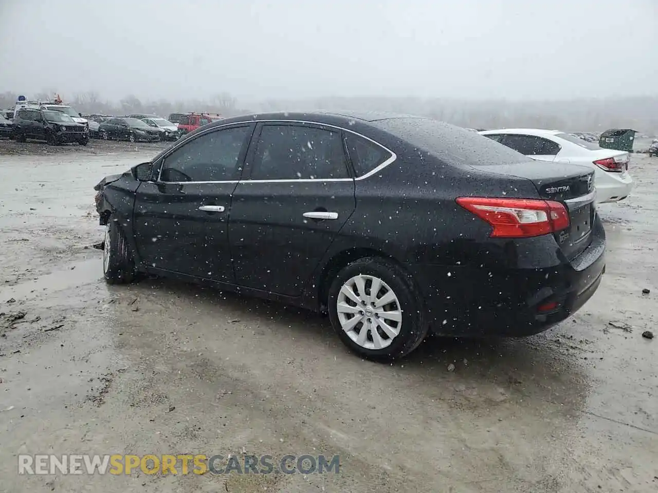 2 Photograph of a damaged car 3N1AB7AP5KY268671 NISSAN SENTRA 2019
