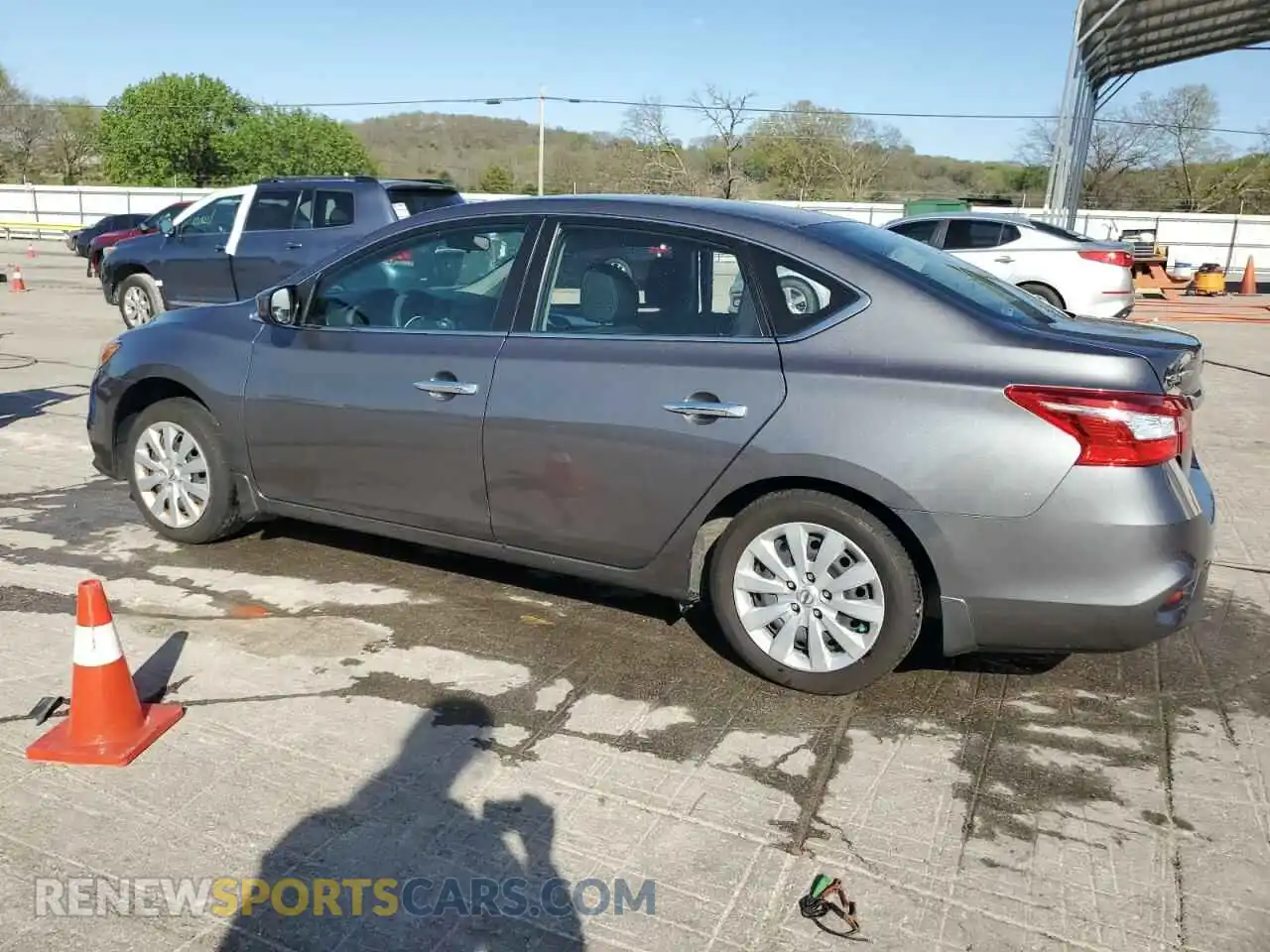 2 Photograph of a damaged car 3N1AB7AP5KY337472 NISSAN SENTRA 2019