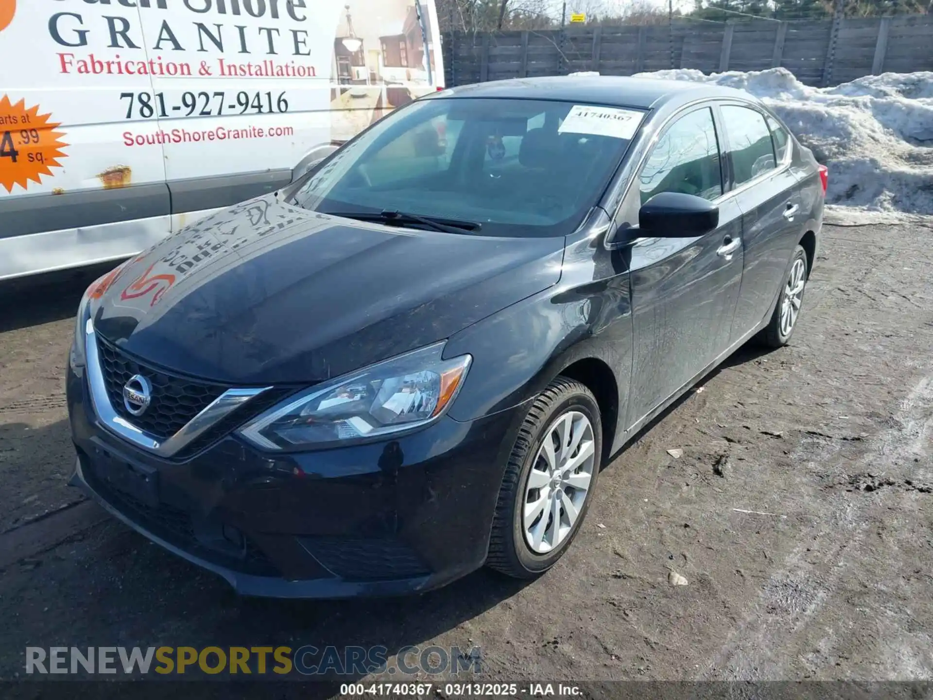 2 Photograph of a damaged car 3N1AB7AP5KY368611 NISSAN SENTRA 2019