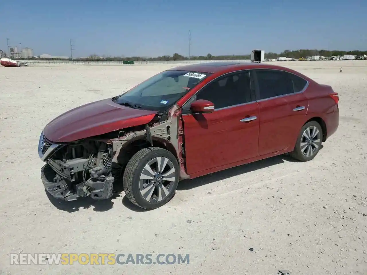 1 Фотография поврежденного автомобиля 3N1AB7AP5KY447325 NISSAN SENTRA 2019