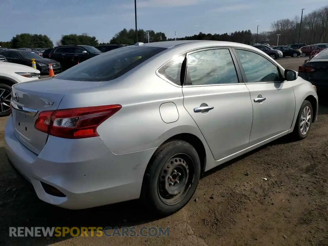3 Photograph of a damaged car 3N1AB7AP6KL613638 NISSAN SENTRA 2019