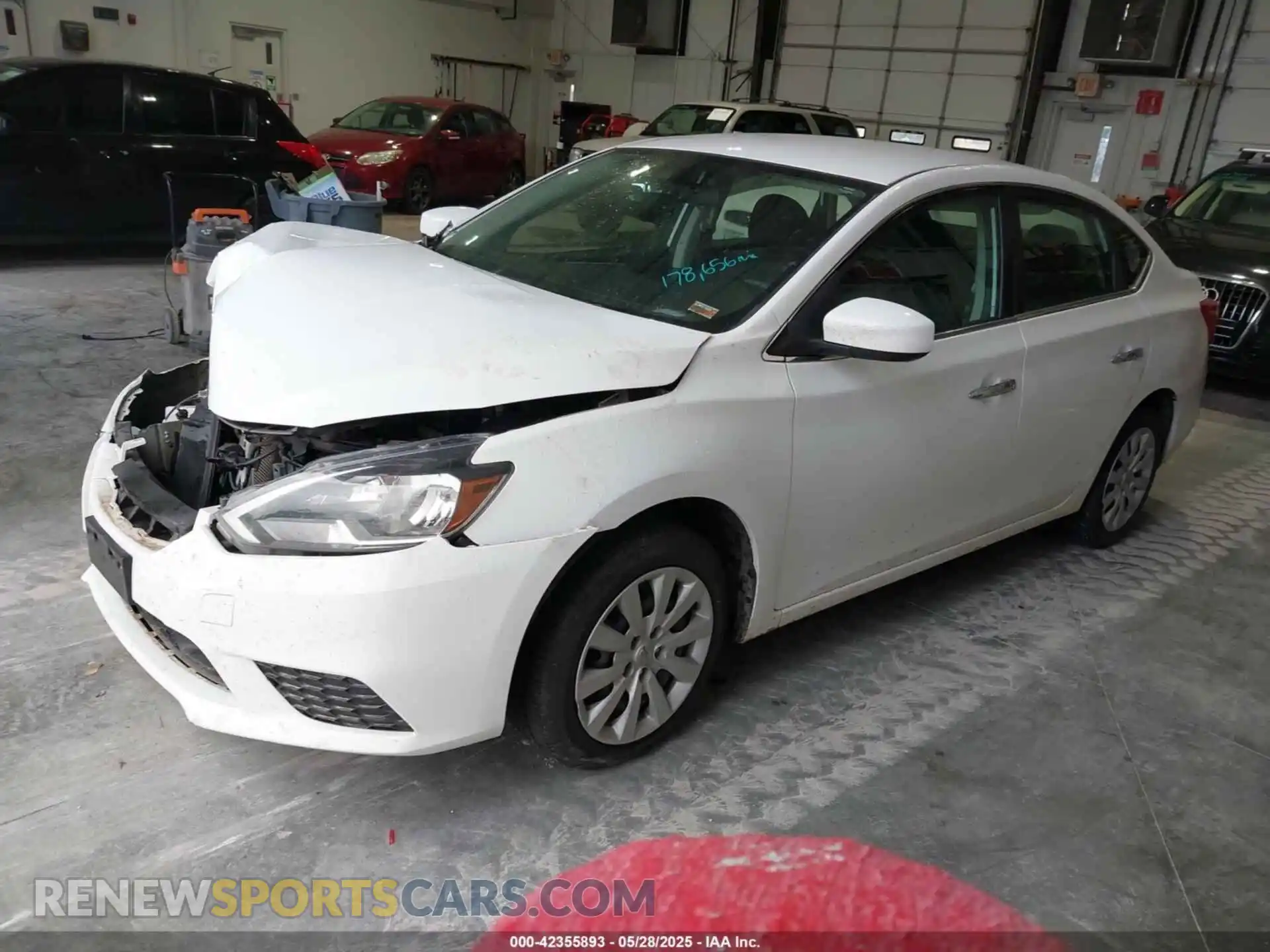 2 Photograph of a damaged car 3N1AB7AP6KY263284 NISSAN SENTRA 2019
