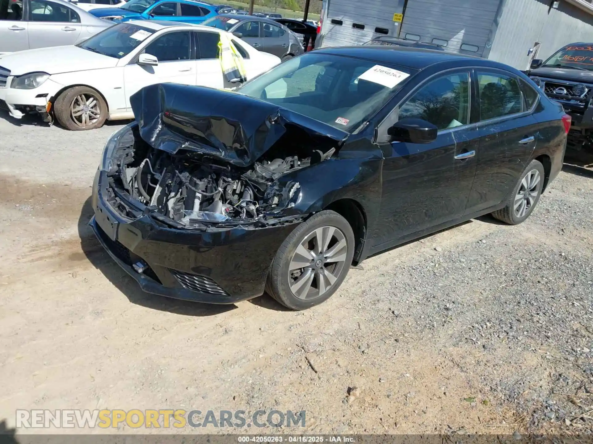 2 Photograph of a damaged car 3N1AB7AP6KY298908 NISSAN SENTRA 2019