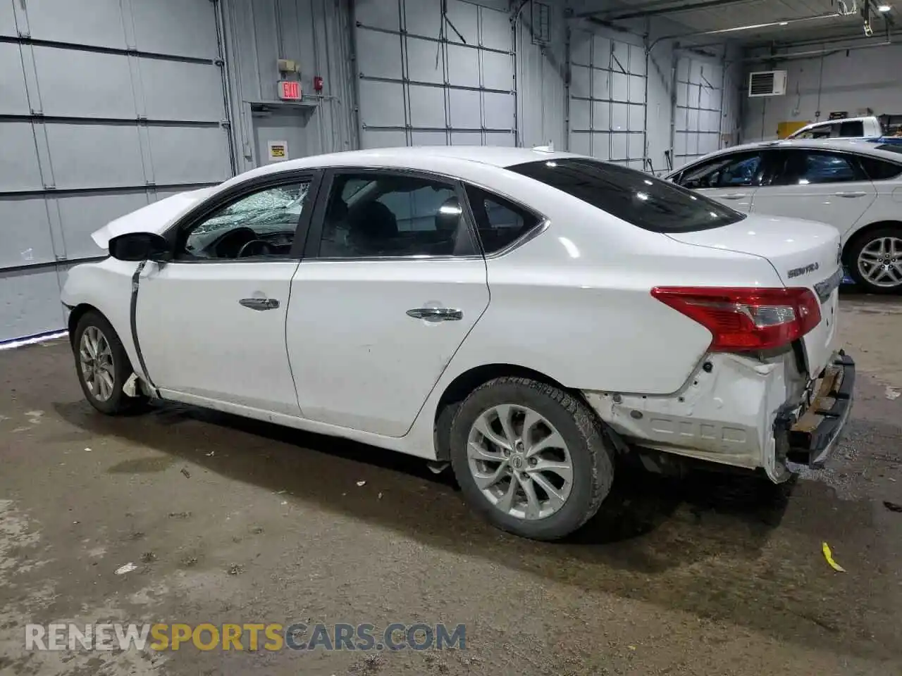 2 Photograph of a damaged car 3N1AB7AP6KY299329 NISSAN SENTRA 2019