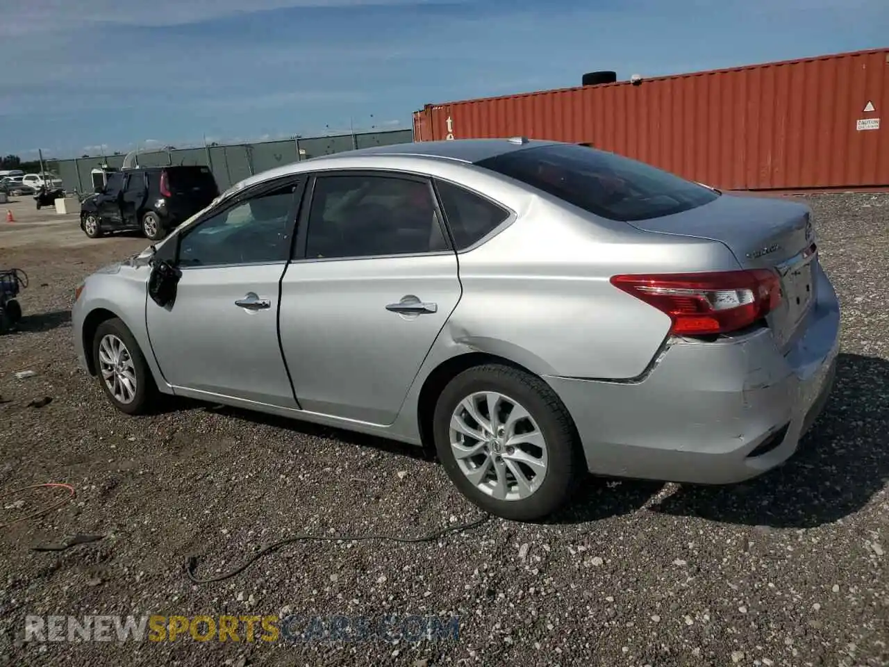 2 Photograph of a damaged car 3N1AB7AP6KY311530 NISSAN SENTRA 2019
