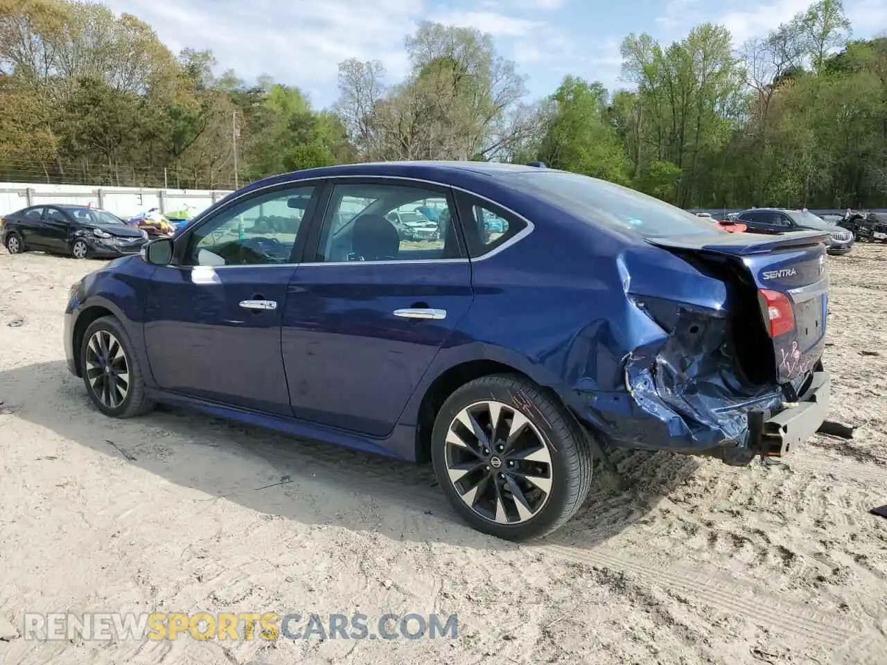 2 fotografías del automóvil dañado 3N1AB7AP6KY312788 NISSAN SENTRA 2019