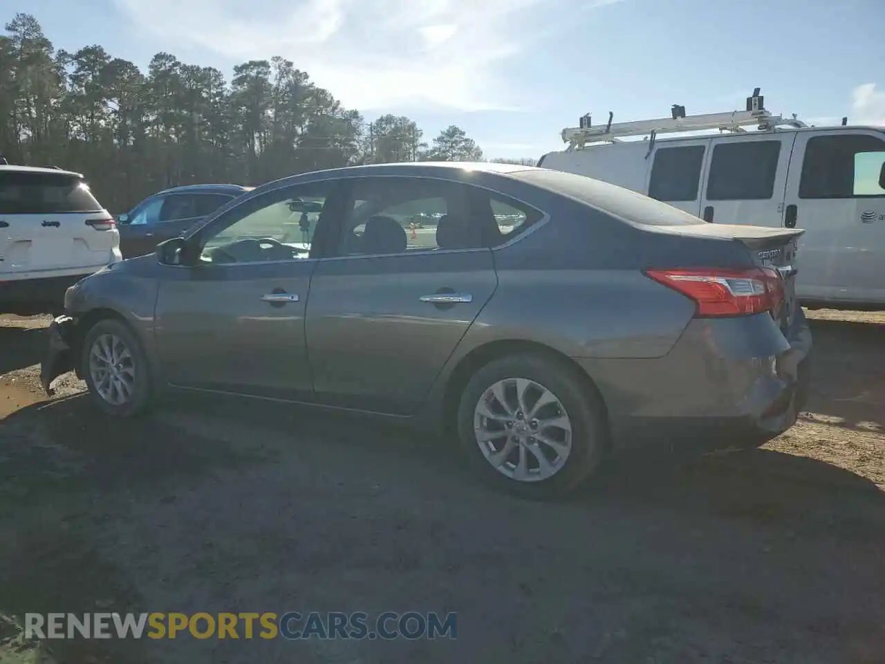 2 Photograph of a damaged car 3N1AB7AP7KY210383 NISSAN SENTRA 2019