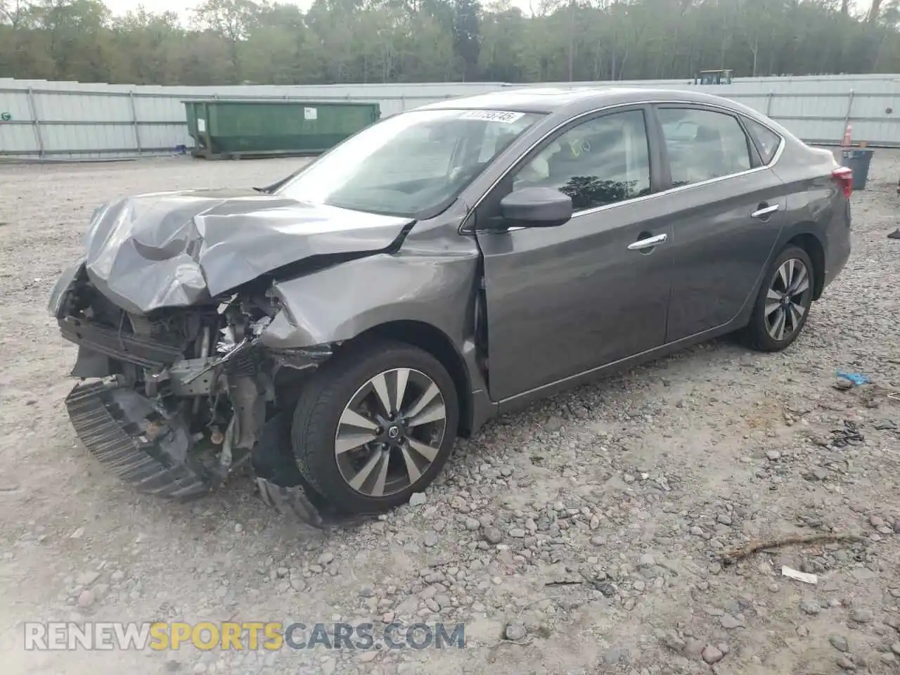 1 fotografías del automóvil dañado 3N1AB7AP7KY224199 NISSAN SENTRA 2019