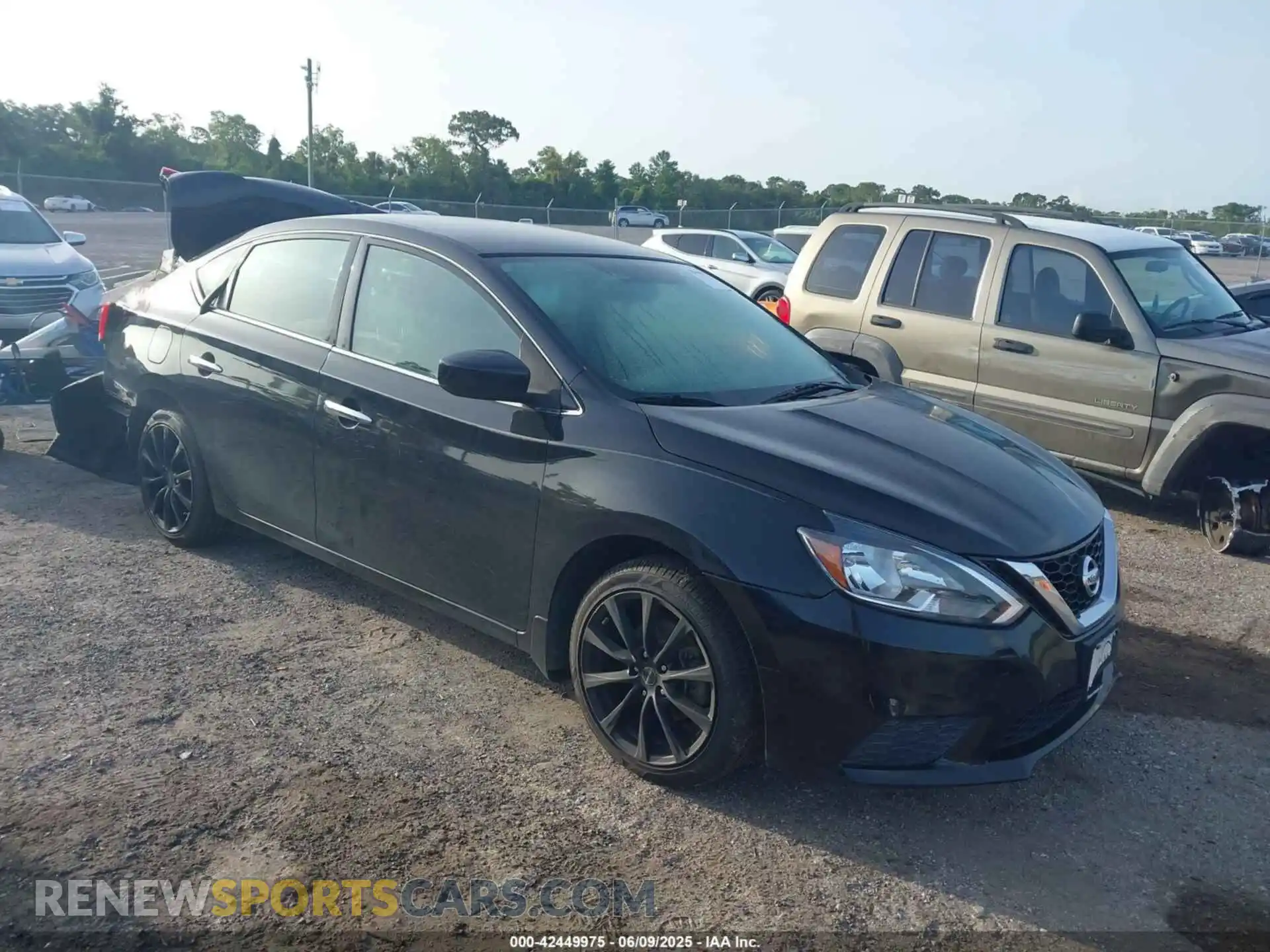 1 Photograph of a damaged car 3N1AB7AP7KY252147 NISSAN SENTRA 2019
