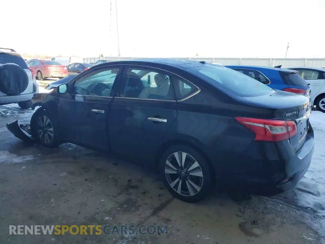 2 Photograph of a damaged car 3N1AB7AP7KY265903 NISSAN SENTRA 2019