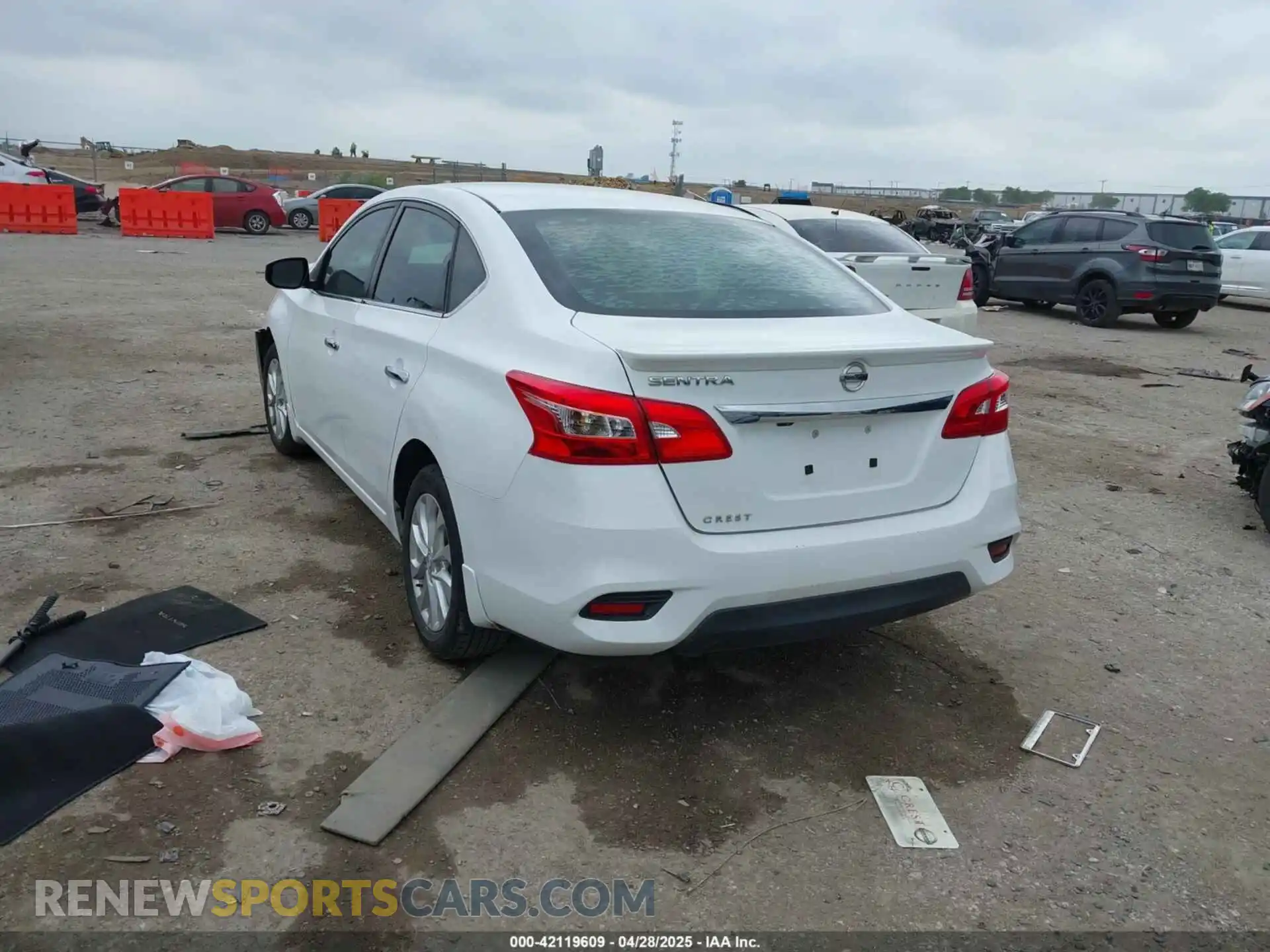 3 Photograph of a damaged car 3N1AB7AP7KY301010 NISSAN SENTRA 2019