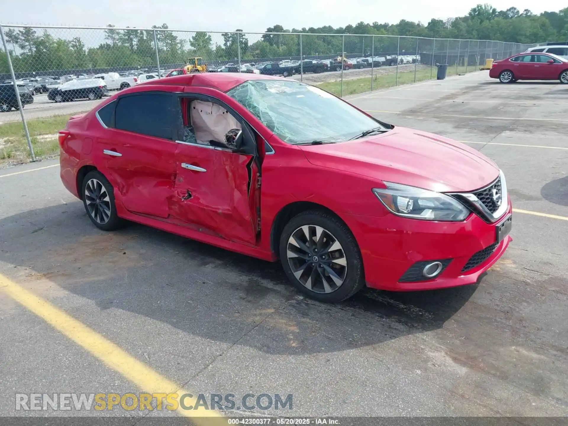 1 Photograph of a damaged car 3N1AB7AP7KY342995 NISSAN SENTRA 2019