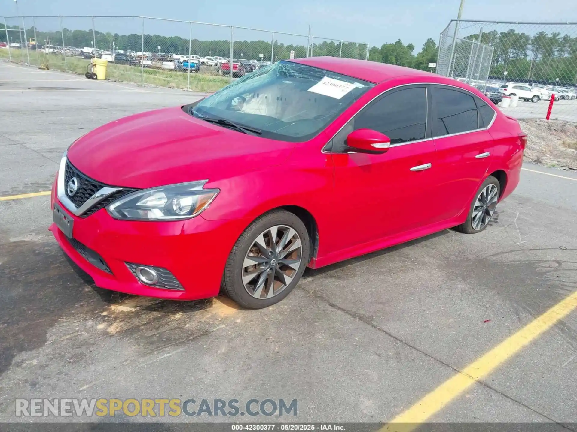 2 Photograph of a damaged car 3N1AB7AP7KY342995 NISSAN SENTRA 2019