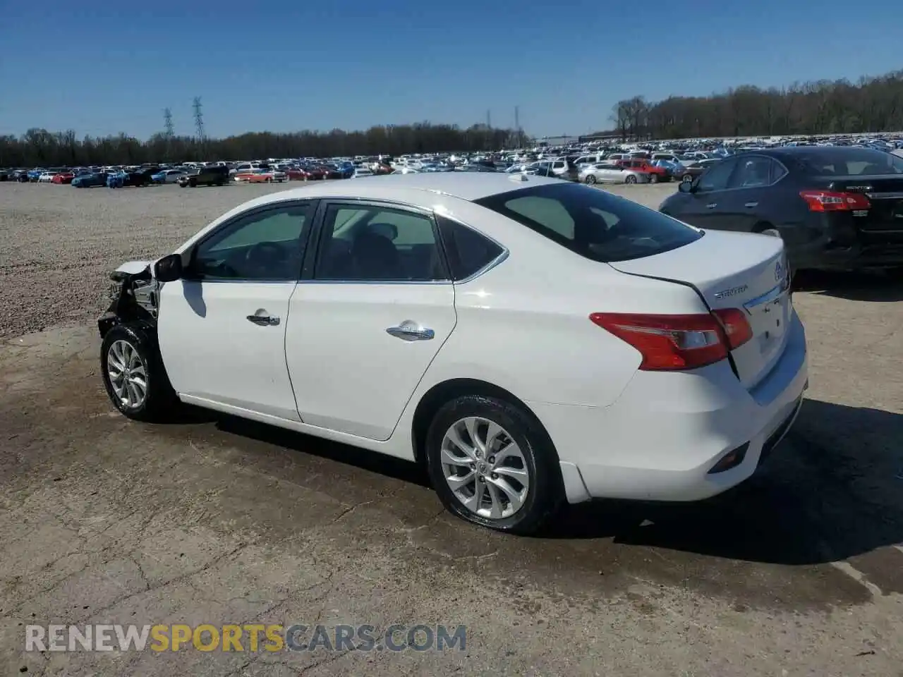 2 Photograph of a damaged car 3N1AB7AP7KY390710 NISSAN SENTRA 2019