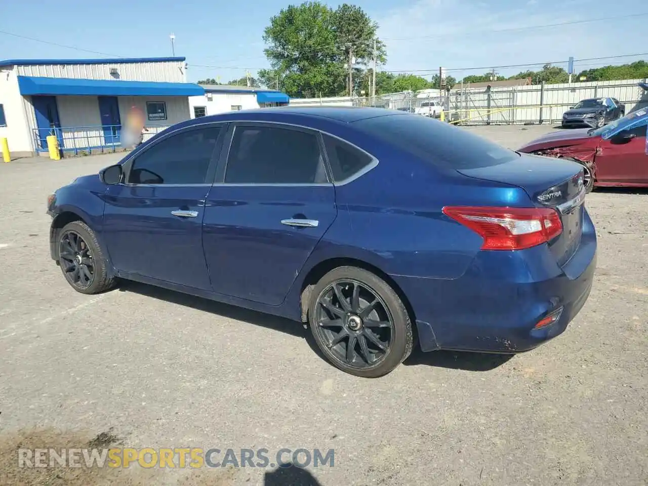 2 Photograph of a damaged car 3N1AB7AP7KY397463 NISSAN SENTRA 2019
