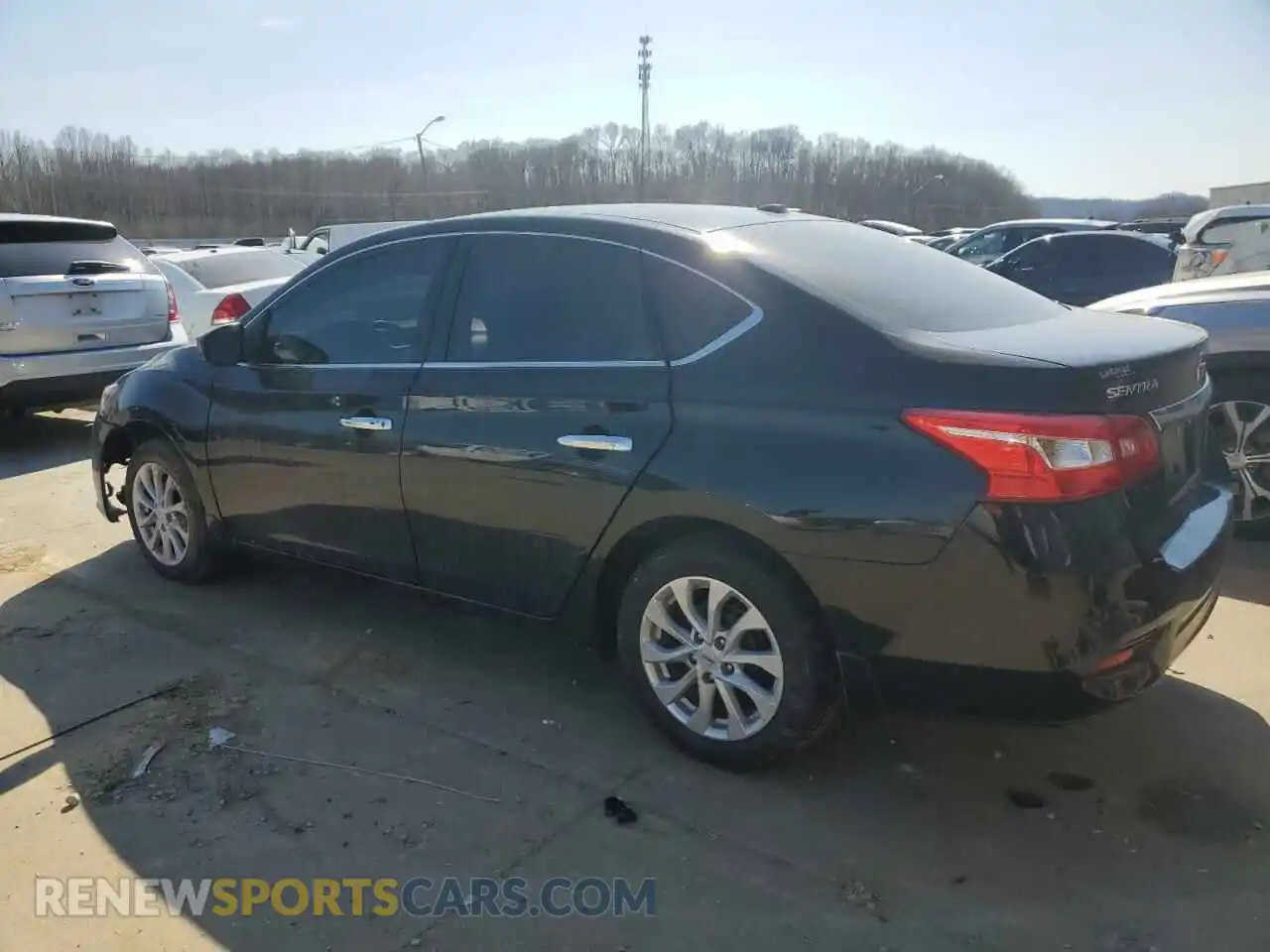 2 Photograph of a damaged car 3N1AB7AP7KY446080 NISSAN SENTRA 2019