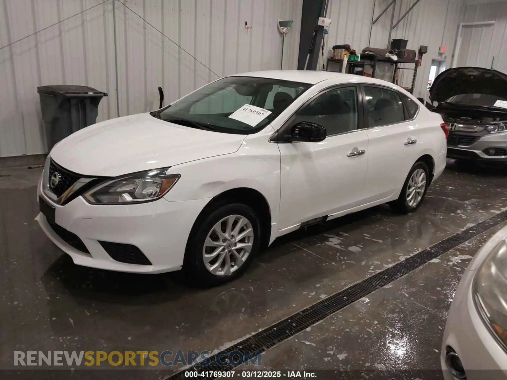 2 Photograph of a damaged car 3N1AB7AP8KL608568 NISSAN SENTRA 2019