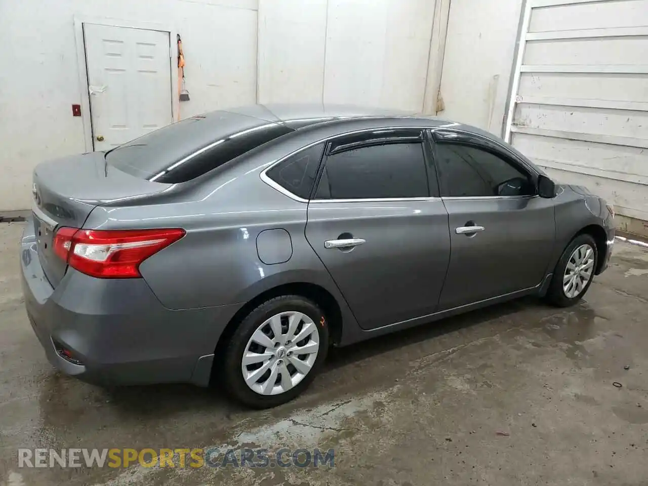 3 fotografías del automóvil dañado 3N1AB7AP8KY273816 NISSAN SENTRA 2019
