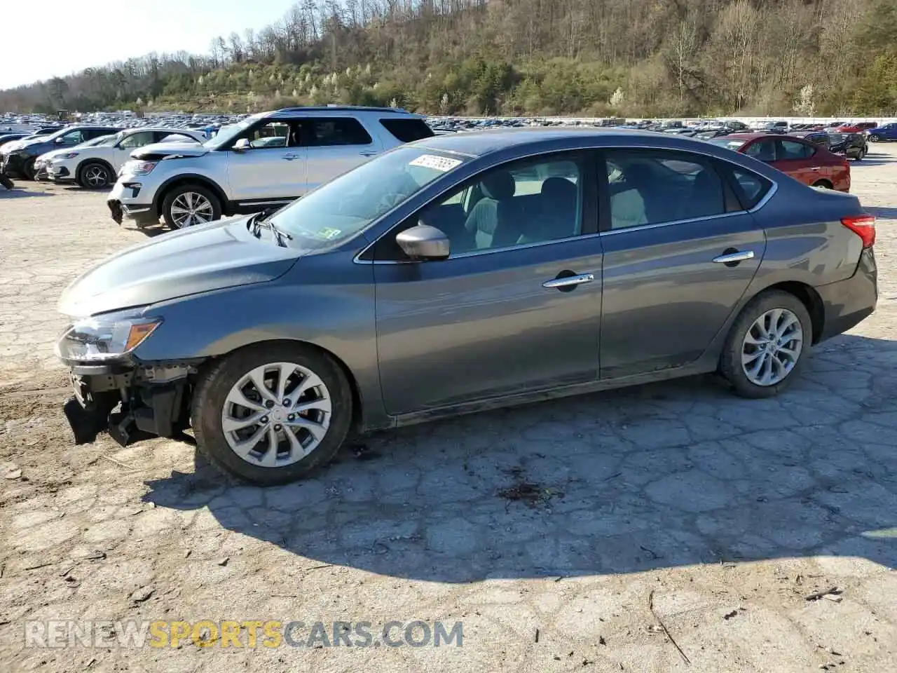 1 fotografías del automóvil dañado 3N1AB7AP8KY441504 NISSAN SENTRA 2019