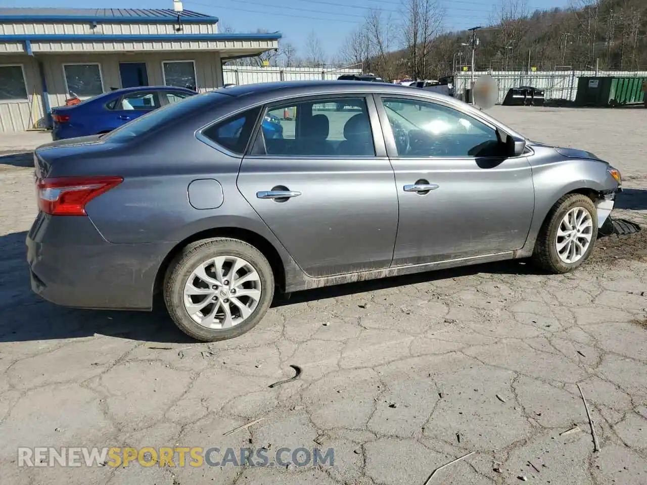 3 fotografías del automóvil dañado 3N1AB7AP8KY441504 NISSAN SENTRA 2019