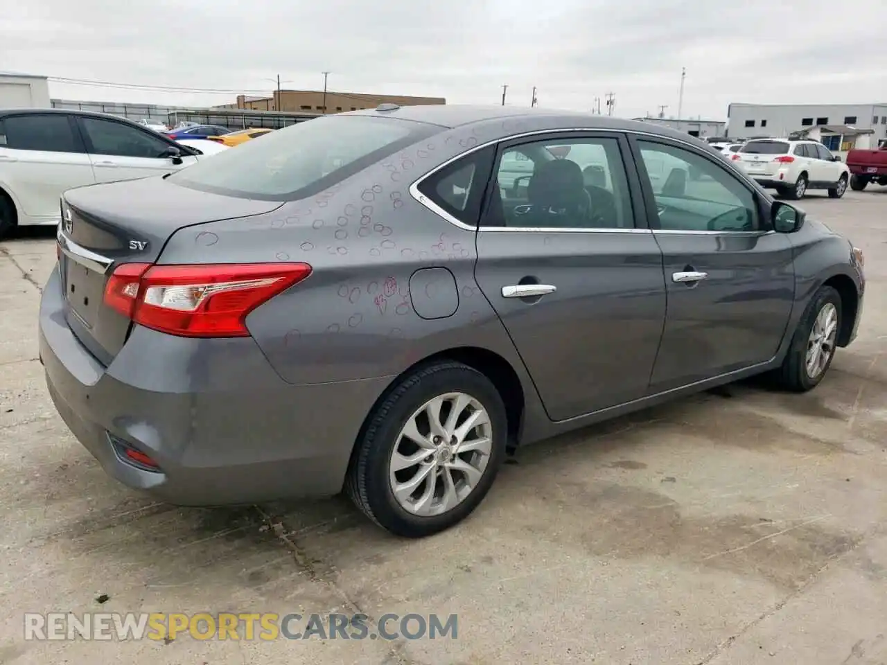 3 Photograph of a damaged car 3N1AB7AP9KL628375 NISSAN SENTRA 2019