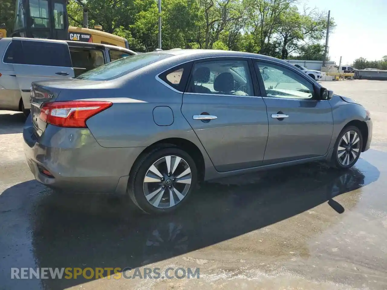 3 fotografías del automóvil dañado 3N1AB7AP9KY206089 NISSAN SENTRA 2019
