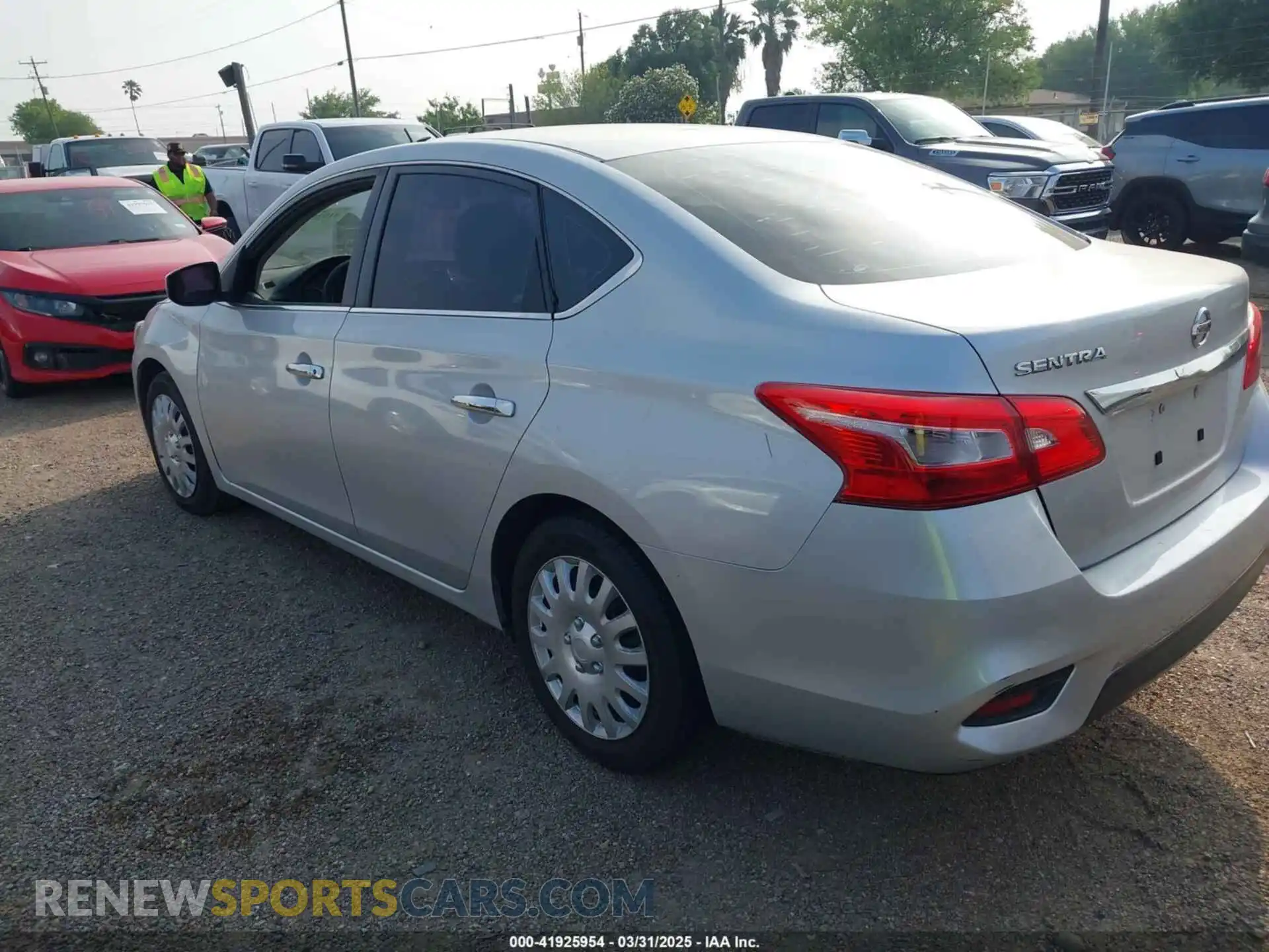 3 fotografías del automóvil dañado 3N1AB7AP9KY210627 NISSAN SENTRA 2019