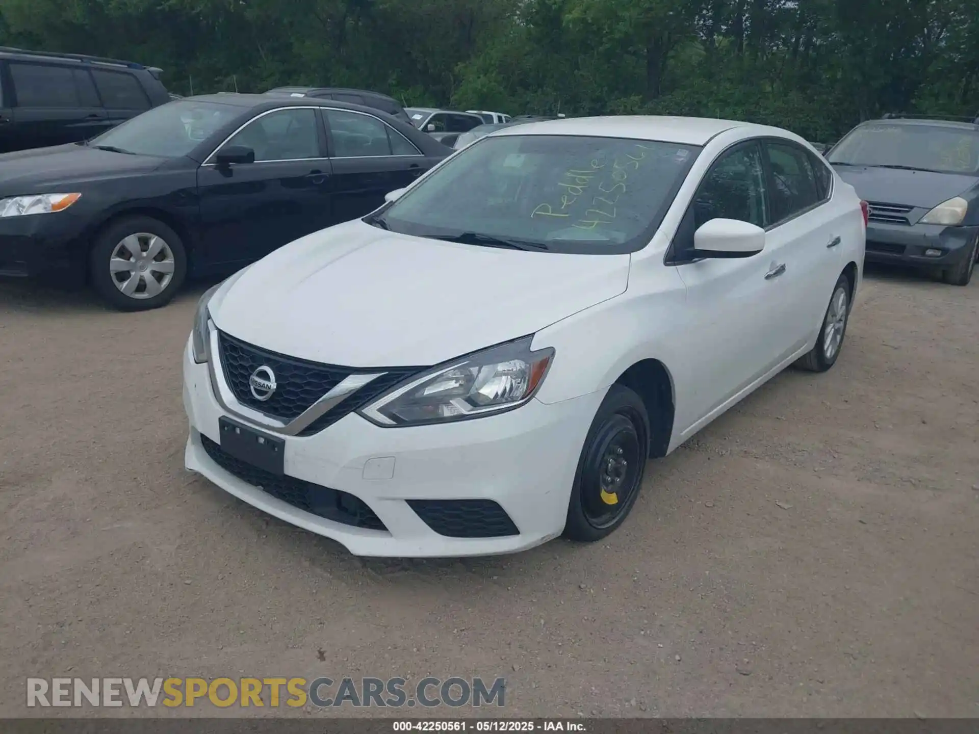 2 Photograph of a damaged car 3N1AB7AP9KY229727 NISSAN SENTRA 2019