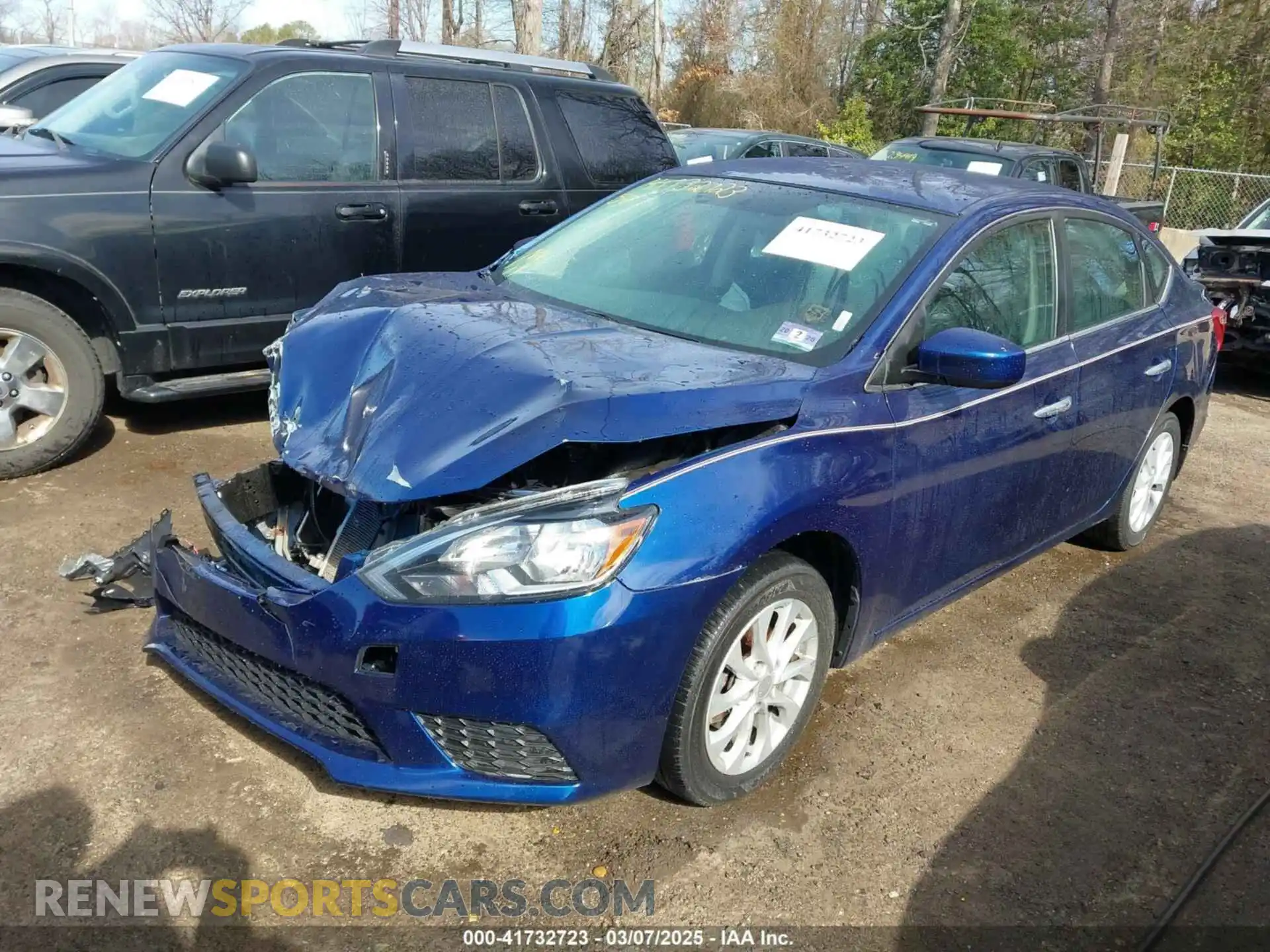 2 Photograph of a damaged car 3N1AB7AP9KY290995 NISSAN SENTRA 2019