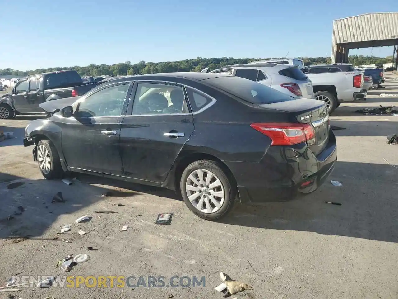 2 Photograph of a damaged car 3N1AB7AP9KY304345 NISSAN SENTRA 2019