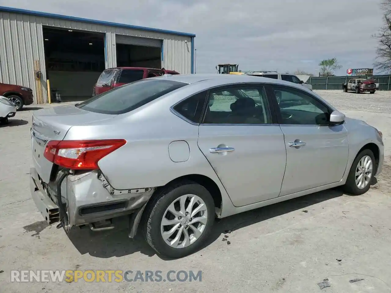 3 Photograph of a damaged car 3N1AB7AP9KY314132 NISSAN SENTRA 2019