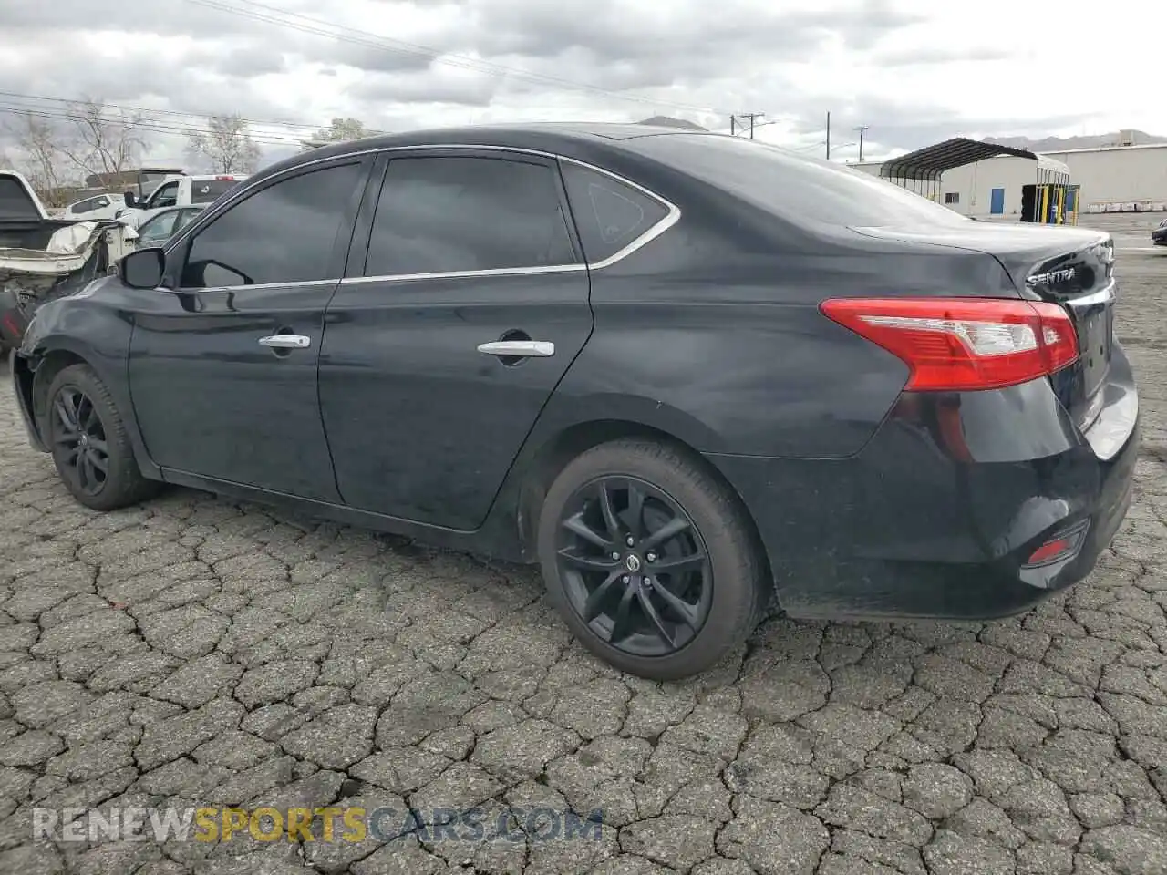 2 Photograph of a damaged car 3N1AB7AP9KY344232 NISSAN SENTRA 2019