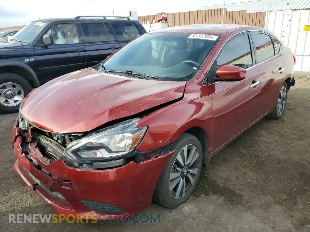 1 fotografías del automóvil dañado 3N1AB7AP9KY349883 NISSAN SENTRA 2019