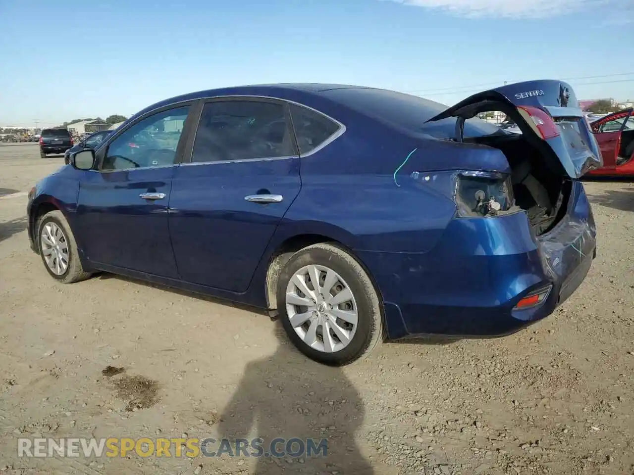 2 Photograph of a damaged car 3N1AB7AP9KY396170 NISSAN SENTRA 2019
