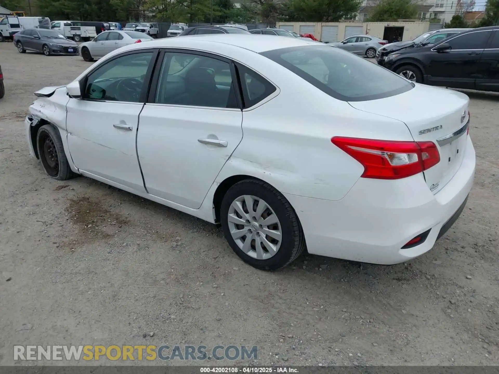 3 Photograph of a damaged car 3N1AB7APXKY228019 NISSAN SENTRA 2019