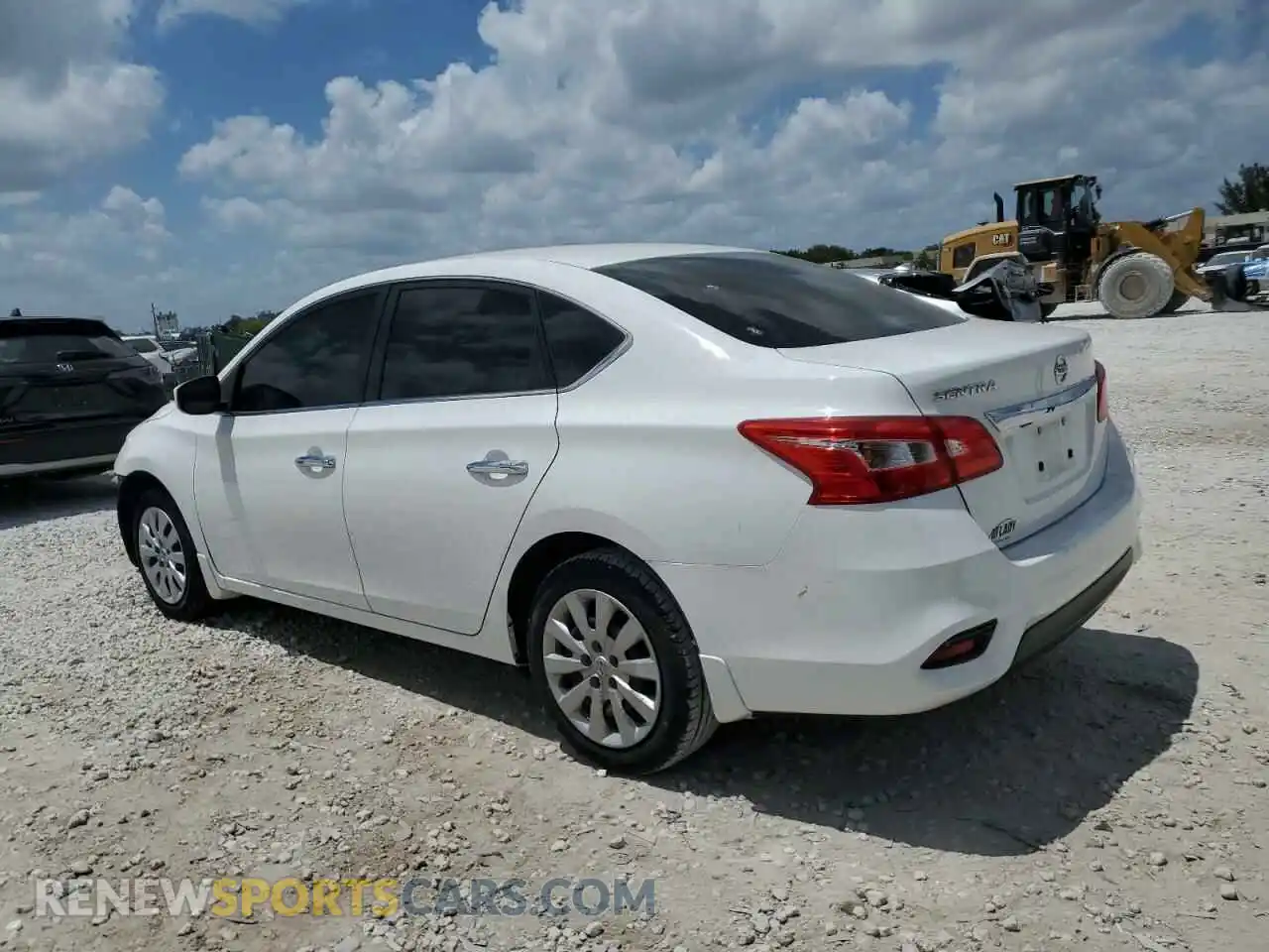 2 Photograph of a damaged car 3N1AB7APXKY240882 NISSAN SENTRA 2019