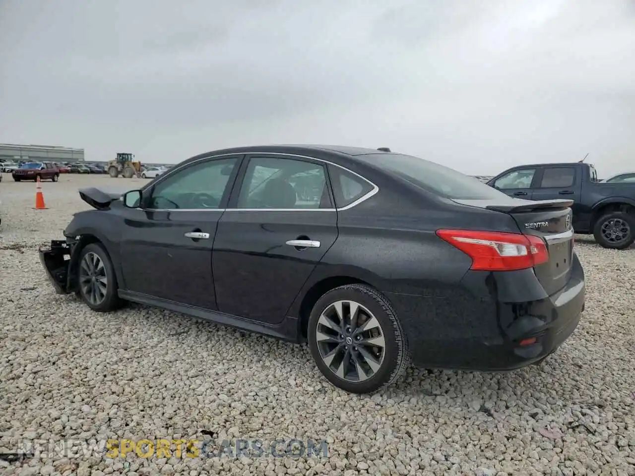 2 Photograph of a damaged car 3N1AB7APXKY294571 NISSAN SENTRA 2019