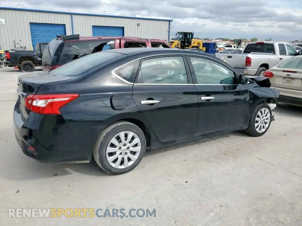 3 Фотография поврежденного автомобиля 3N1AB7APXKY342103 NISSAN SENTRA 2019