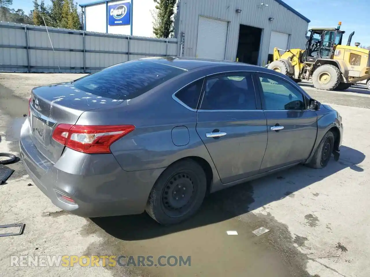 3 fotografías del automóvil dañado 3N1AB7APXKY356325 NISSAN SENTRA 2019