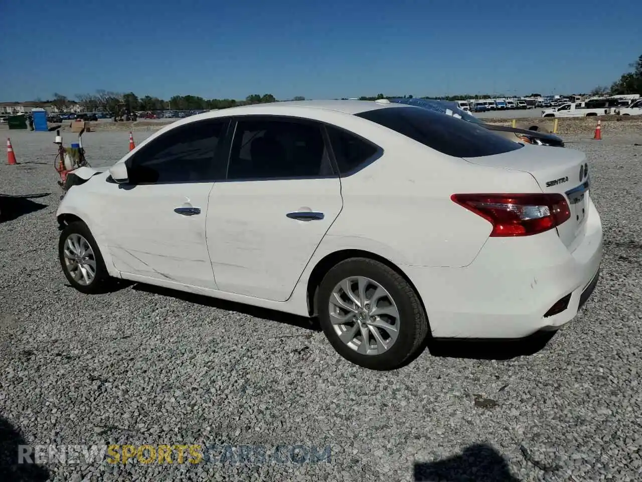 2 fotografías del automóvil dañado 3N1AB7APXKY365557 NISSAN SENTRA 2019
