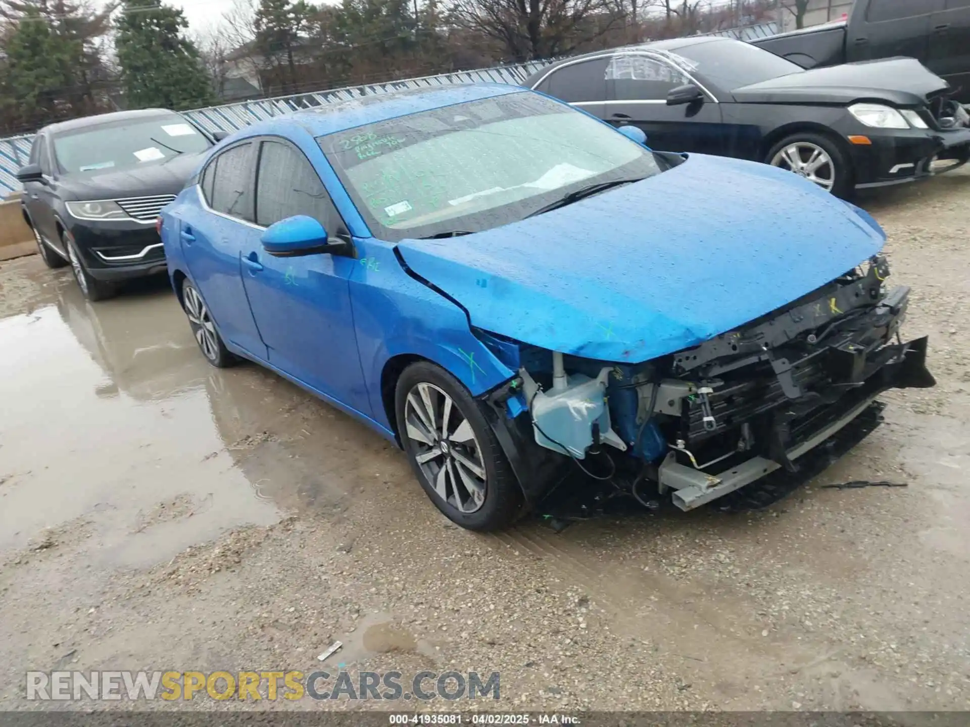1 Фотография поврежденного автомобиля 3N1AB8CV1LY233015 NISSAN SENTRA 2020