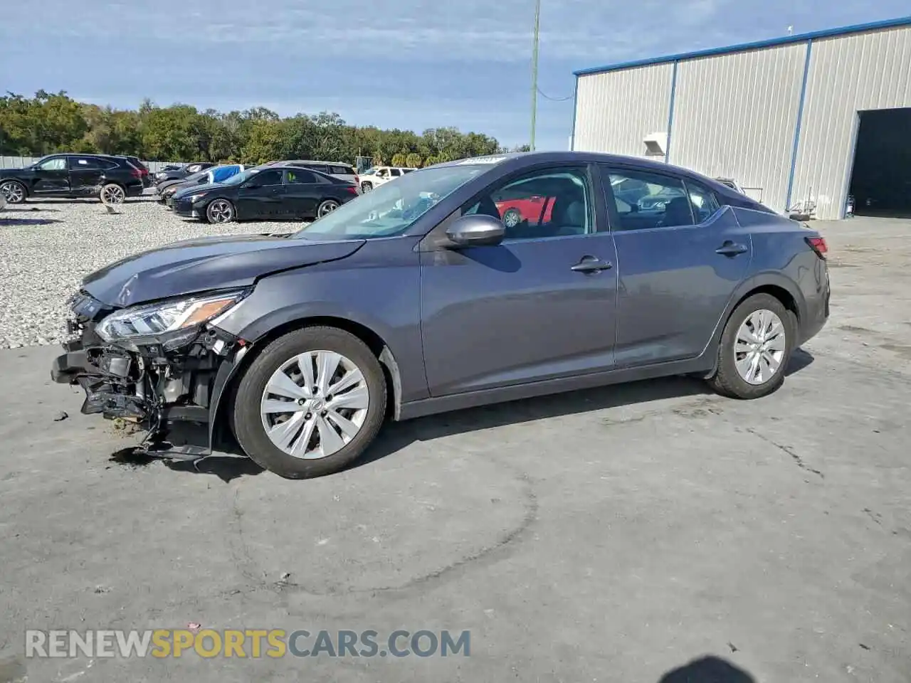 1 Photograph of a damaged car 3N1AB8BV0MY210926 NISSAN SENTRA 2021