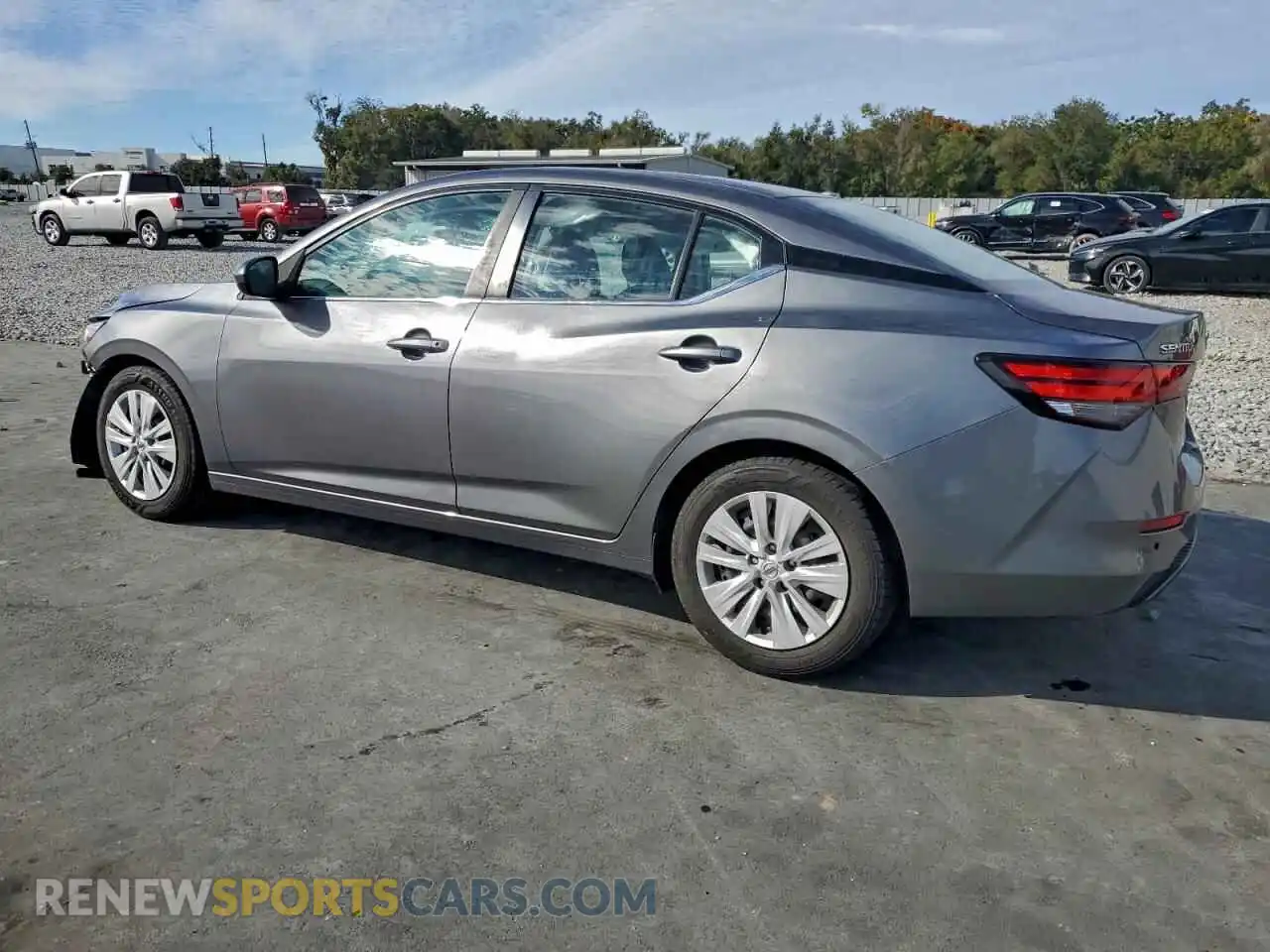 2 Photograph of a damaged car 3N1AB8BV0MY210926 NISSAN SENTRA 2021