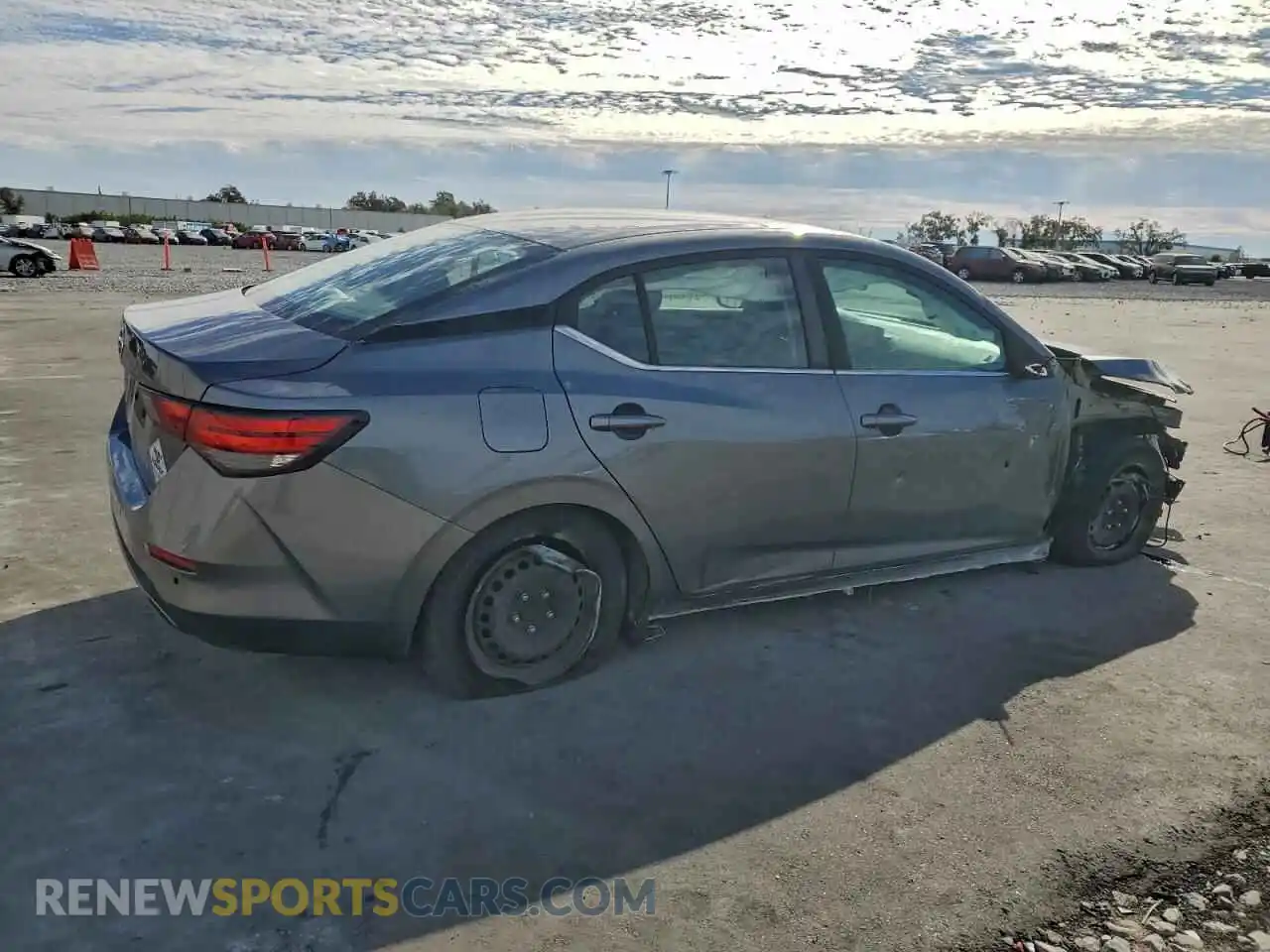 3 Photograph of a damaged car 3N1AB8BV0MY210926 NISSAN SENTRA 2021