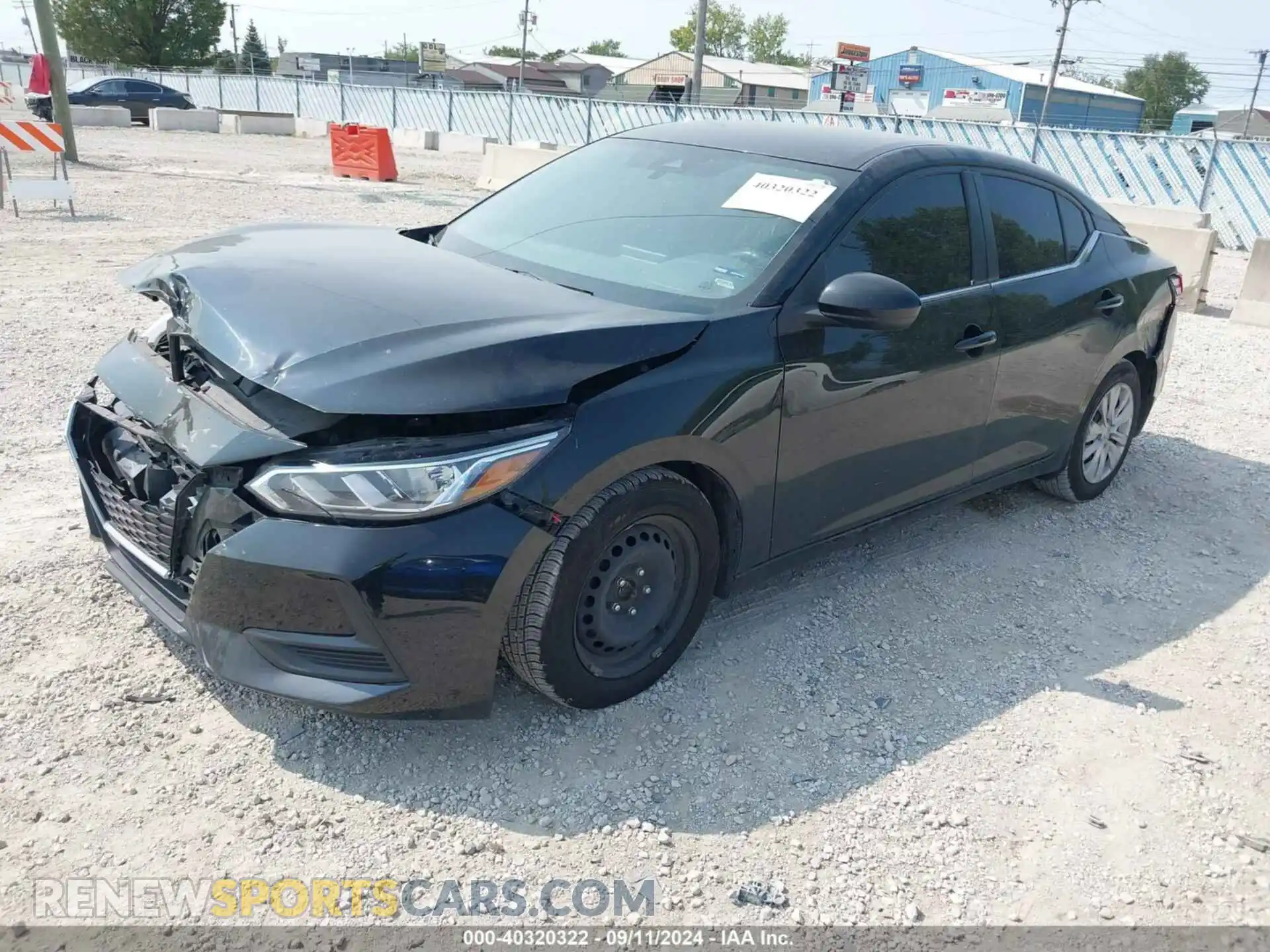 2 Photograph of a damaged car 3N1AB8BV0MY241352 NISSAN SENTRA 2021