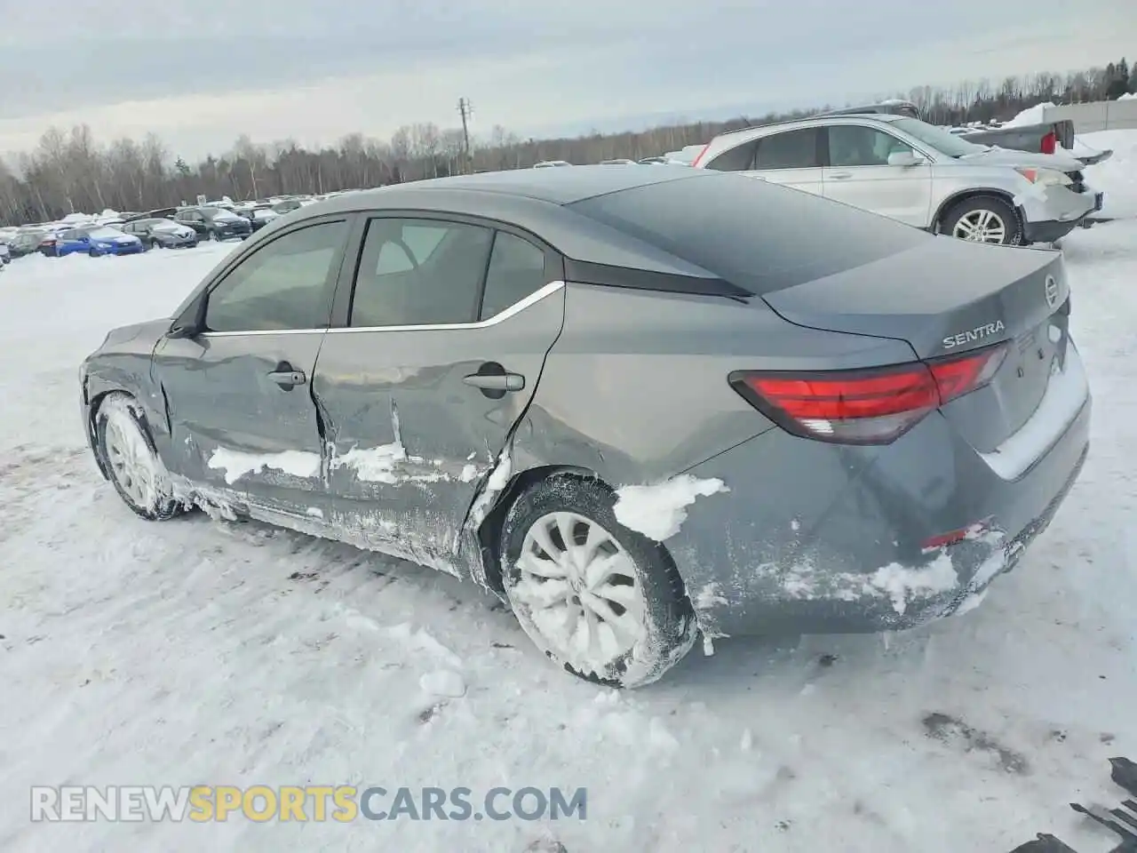 2 Photograph of a damaged car 3N1AB8BV0MY251590 NISSAN SENTRA 2021